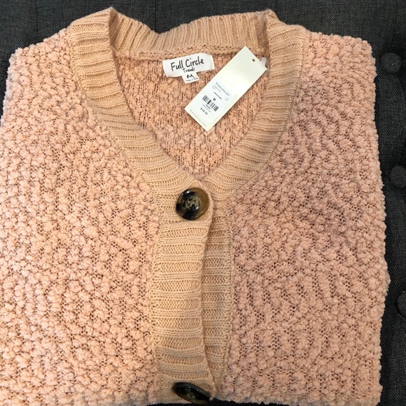 NWT Boucle Cardigan Sweater - Picture 4 of 4
